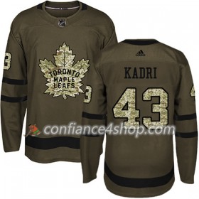 Adidas Maillot de Hockey Toronto Maple Leafs Nazem Kadri 43 2017-2018 Camo Vert Authentic - Homme